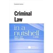 Book cover for Criminal Law in a Nutshell(Nutshells)