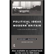 Book cover for Political Ideas in Modern Britain