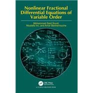 Book cover for Nonlinear Fractional Differential Equations of Variable Order