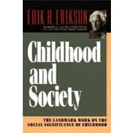 Book cover for Childhood and Society