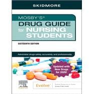 Book cover for Mosby's Drug Guide for Nursing Students with 2026 Update