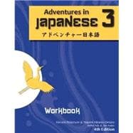 Book cover for Adventures in Japanese, Volume 3 Workbook, 4th Edition