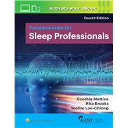 Book cover for Fundamentals for Sleep Professionals