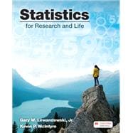 Book cover for Loose-leaf Version for Statistics for Research and Life