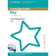 Book cover for Past Paper Pack for Cambridge English Key 2011 Exam Papers and Teacher's Booklet with Audio CD