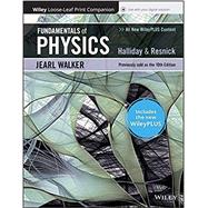 Book cover for Fundamentals of Physics, WileyPLUS Next Gen Card with Loose-Leaf Set 1 Semester