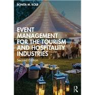 Book cover for Event Management for the Tourism and Hospitality Industries