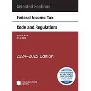 Book cover for Bank and Stark's Selected Sections Federal Income Tax Code and Regulations, 2024-2025