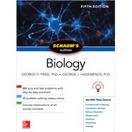 Book cover for Schaum's Outline of Biology, Fifth Edition