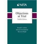 Book cover for Objections at Trial