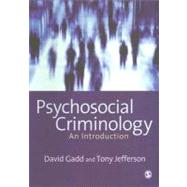 Book cover for Psychosocial Criminology