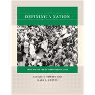 Book cover for Defining a Nation