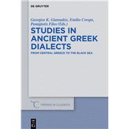Book cover for Studies in Ancient Greek Dialects