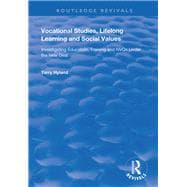 Book cover for Vocational Studies, Lifelong Learning and Social Values