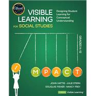 Book cover for Visible Learning for Social Studies, Grades K-12