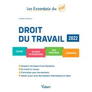 Book cover for Les Essentiels du Sup : Droit du travail 2022