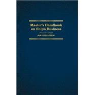 Book cover for Masters Handbook on Ships Business