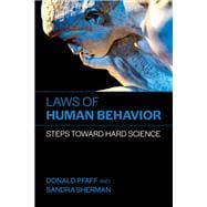 Book cover for Laws of Human Behavior Steps Toward Hard Science