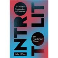 Book cover for The Norton Introduction to Literature (15th High School Edition)