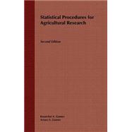 Book cover for Statistical Procedures for Agricultural Research