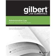 Book cover for Gilbert Law Summary on Administrative Law(Gilbert Law Summaries)