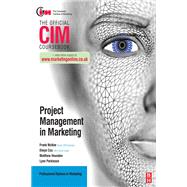 Book cover for CIM Coursebook: Project Management in Marketing