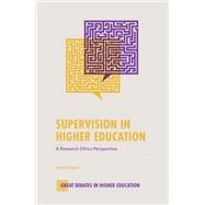 Book cover for Supervision in Higher Education