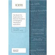 Book cover for Handbook for Supervisors of Doctoral Students in Evangelical Theological Institutions