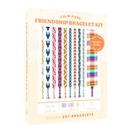 Book cover for Mindful Crafts: Calm Vibes Friendship Bracelet Kit