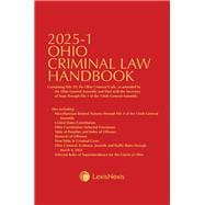 Book cover for Ohio Criminal Law Handbook 2025-1