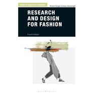 Book cover for Research and Design for Fashion