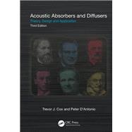 Book cover for Acoustic Absorbers and Diffusers, Third Edition: Theory, Design and Application