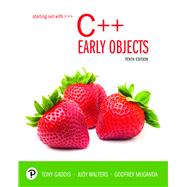 Book cover for Starting Out with C++  Early Objects