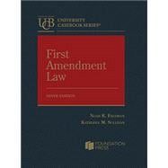 Book cover for First Amendment Law(University Casebook Series)
