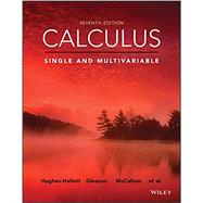 Book cover for Calculus: Single and Multivariable, 7th Edition WileyPLUS Next Gen Student Package 1 Semester