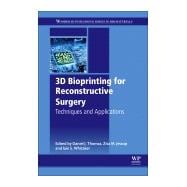 Book cover for 3d Bioprinting for Reconstructive Surgery
