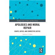 Book cover for Apologies and Moral Repair