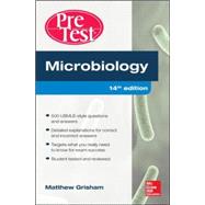 Book cover for Microbiology PreTest Self-Assessment and Review 14/E