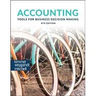 Book cover for Accounting: Tools for Business Decision Making