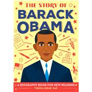 Book cover for The Story of Barack Obama