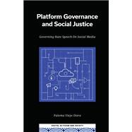 Book cover for Platform Governance and Social Justice