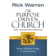 Book cover for Purpose-Driven Church : Growth Without Compromising Your Message and Mission