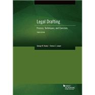 Book cover for Legal Drafting, Process, Techniques, and Exercises