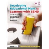 Book cover for Developing Educational Plans for Learners with SEND