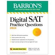 Book cover for Digital SAT Practice Questions 2024: More than 600 Practice Exercises for the New Digital SAT + Tips + Online Practice