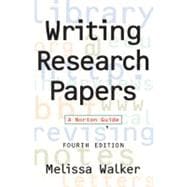 Book cover for Writing Research Papers: A Norton Guide