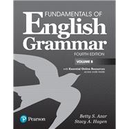 Book cover for Fundamentals of English Grammar Student Book B with Essential Online Resources, 4e