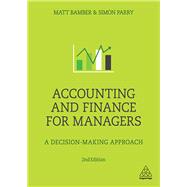 Book cover for Accounting and Finance for Managers