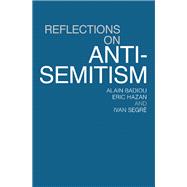 Book cover for Reflections on Anti-semitism