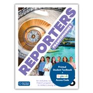 Book cover for Reporters Francophones 3: 12-Month Student Bundle